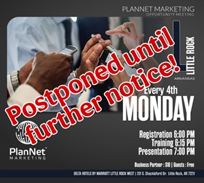 Little Rock, AR - Business Opportunity Meeting (POSTPONED)