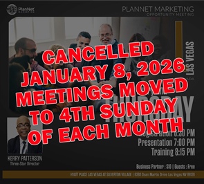 Las Vegas, NV - Business Opportunity Meeting (CANCELLED)