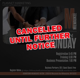 Milwaukee, WI - Business Opportunity Meeting (CANCELLED)