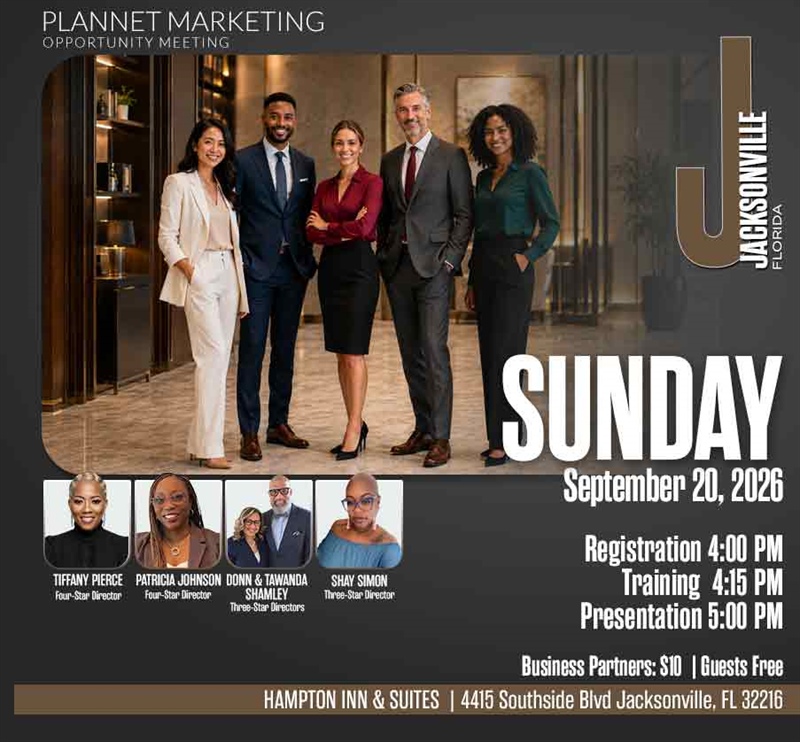 Jacksonville, FL - Business Opportunity Meeting