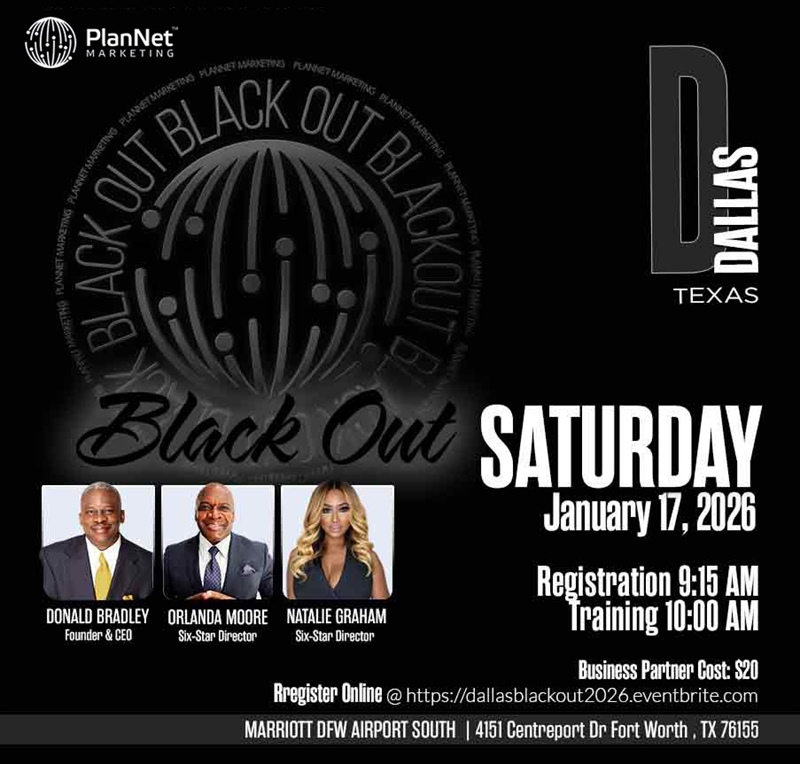 Dallas, TX - Black Out Saturday