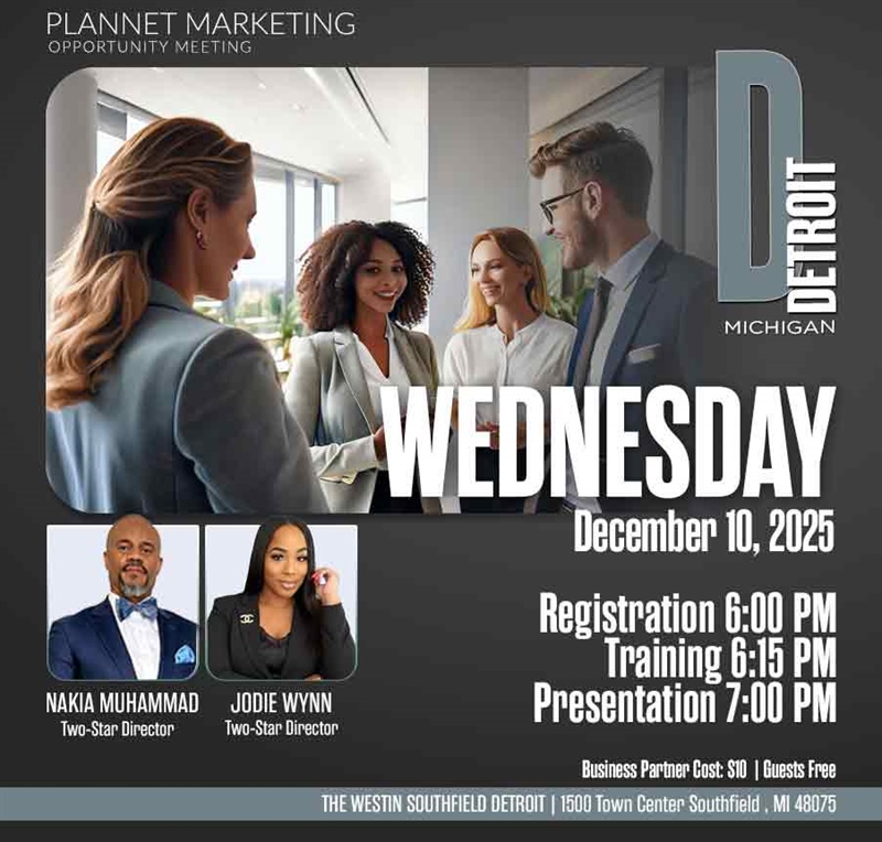 Detroit, MI - Business Opportunity Meeting