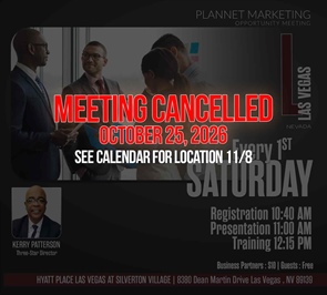 Las Vegas, NV - Business Opportunity Meeting (CANCELLED)