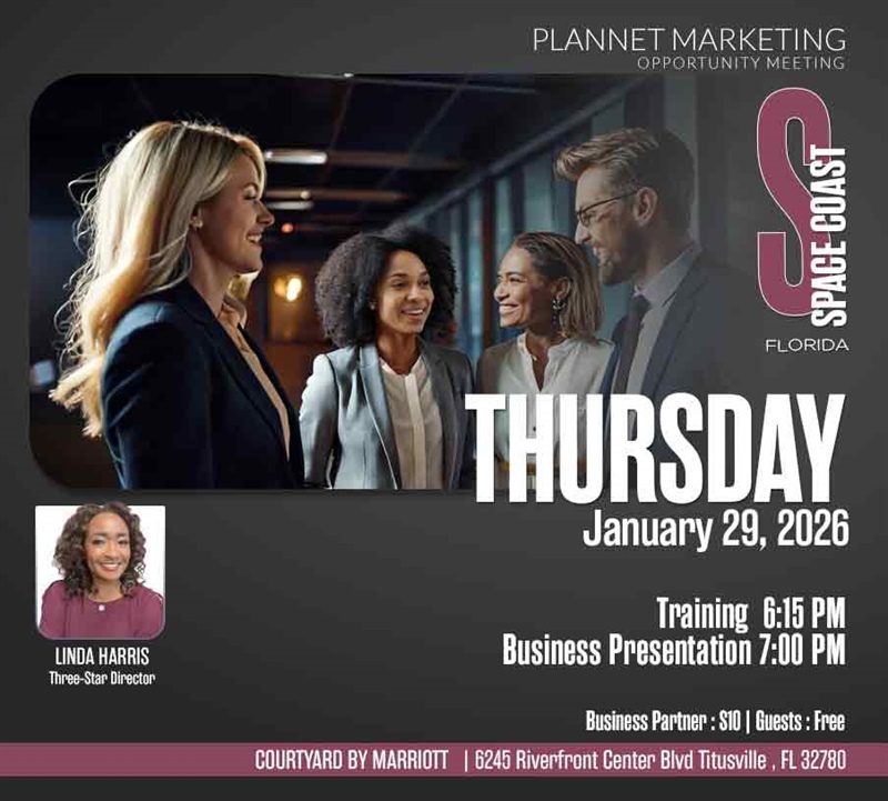 Space Coast, FL - Business Opportunity Meeting
