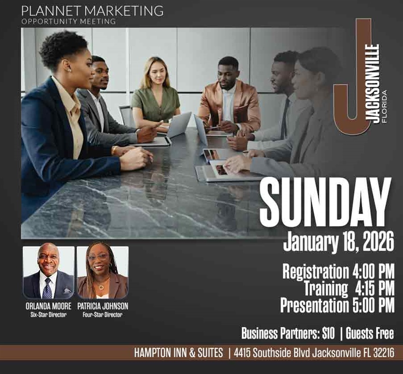 Jacksonville, FL - Business Opportunity Meeting