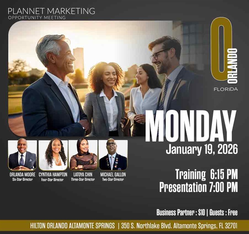 Orlando, FL - Business Opportunity Meeting