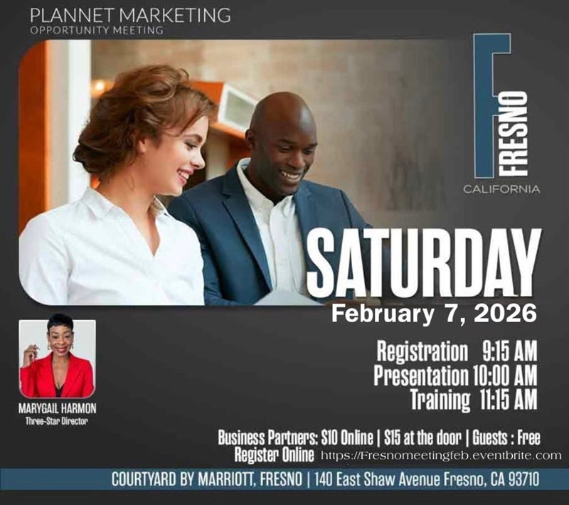 Fresno, CA - Business Opportunity Meeting