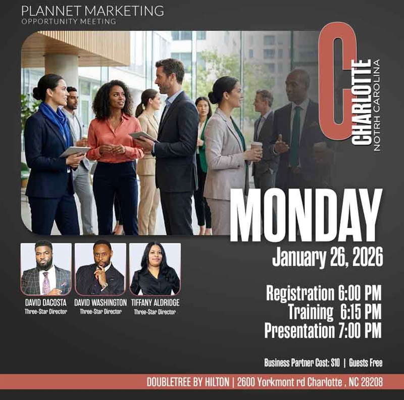 Charlotte, NC - Business Opportunity Meeting