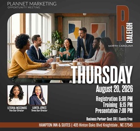 Raleigh, NC - Business Opportunity Meeting
