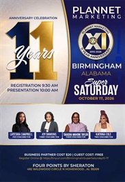 Birmingham, AL - 11 Year Anniversary Meeting & Super Saturday