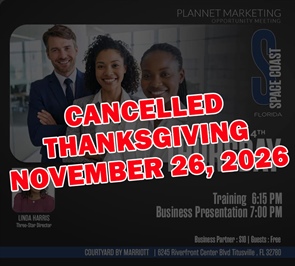 Space Coast, FL - Business Opportunity Meeting (CANCELLED)