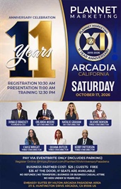 Arcadia, CA - 11 Year Anniversary Meeting