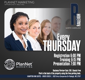 Raleigh, NC - Business Opportunity Meeting