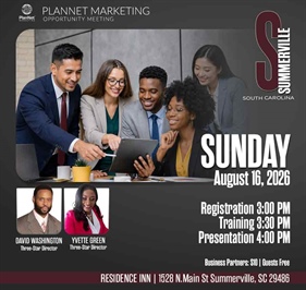 Summerville, SC - Business Opportunity Meeting