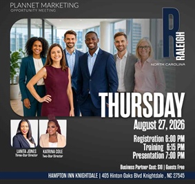 Raleigh, NC - Business Opportunity Meeting