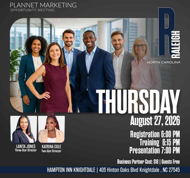 Raleigh, NC - Business Opportunity Meeting