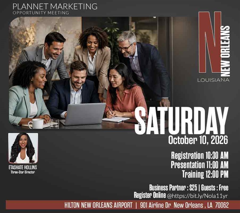 New Orleans, LA - Business Opportunity Meeting