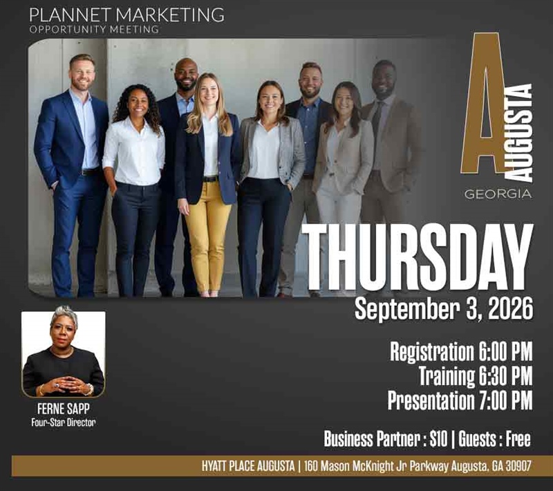 Augusta, GA - Business Opportunity Meeting
