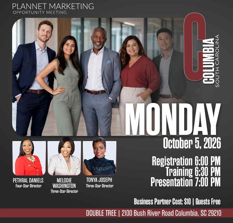 Columbia, SC - Business Opportunity Meeting