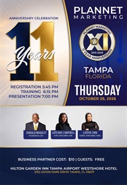 Tampa, FL - 11 Year Anniversary Meeting