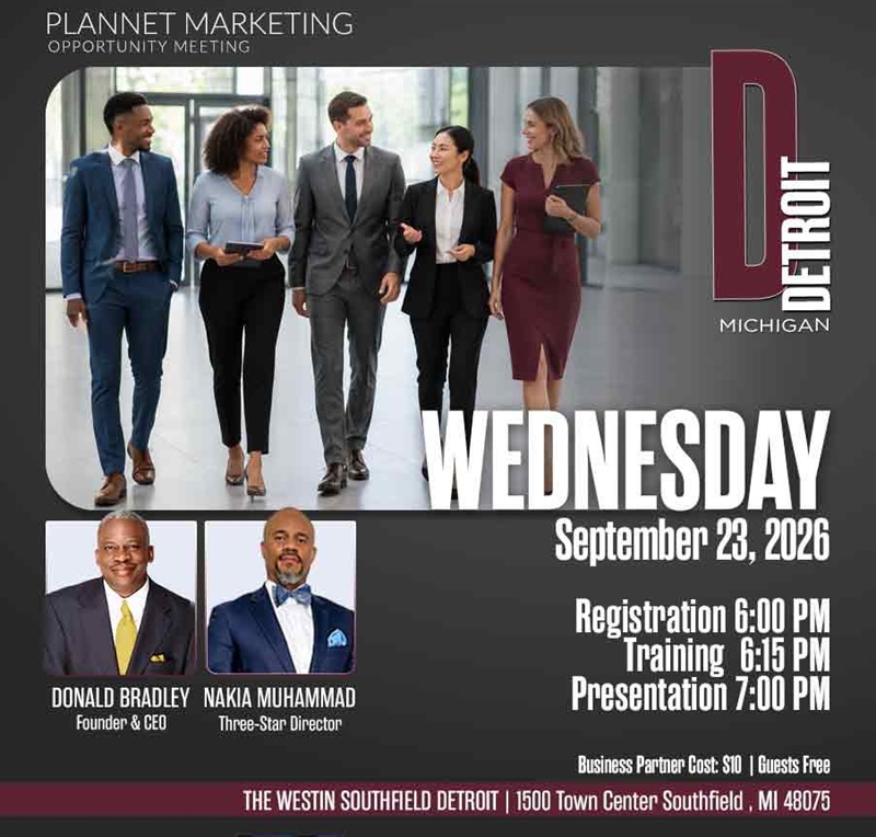 Detroit, MI - Business Opportunity Meeting