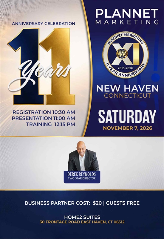New Haven, CT - 11 Year Anniversary Meeting