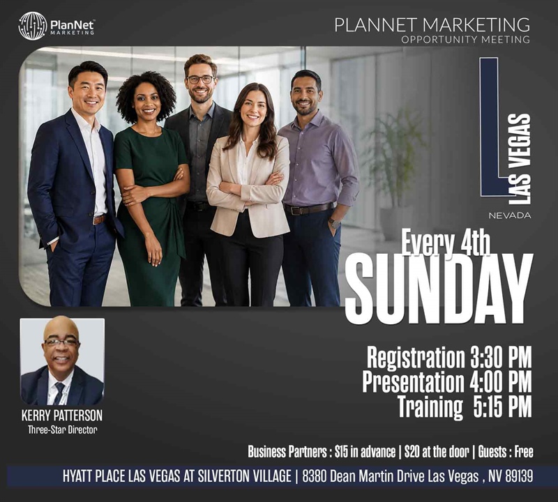 Las Vegas, NV - Business Opportunity Meeting