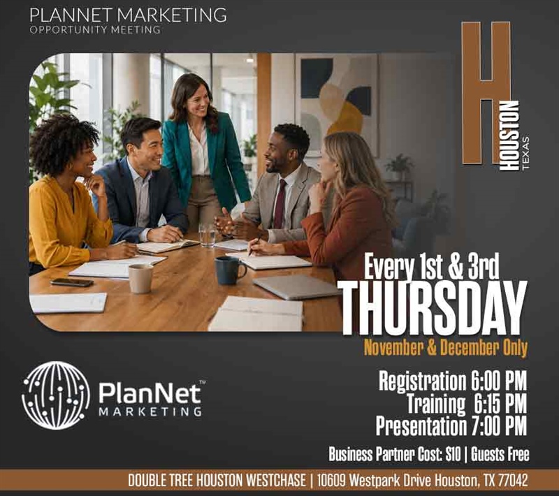 Houston, TX - Business Opportunity Meeting