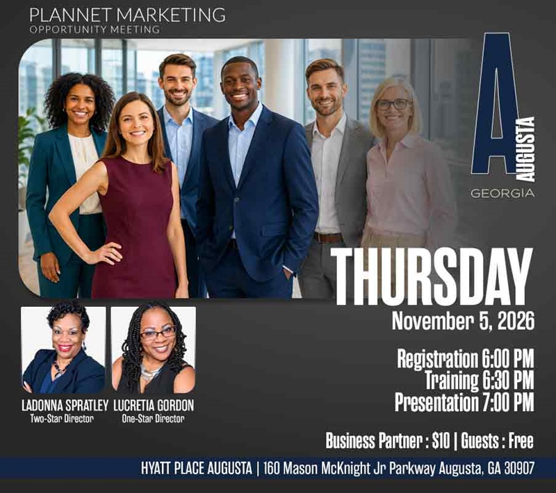 Augusta, GA - Business Opportunity Meeting