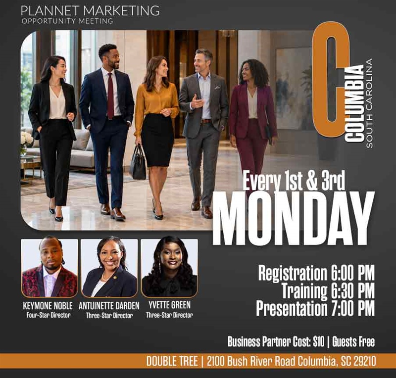 Columbia, SC - Business Opportunity Meeting
