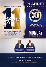 Columbia, SC - 11 Year Anniversary Meeting