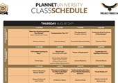 PlanNet University Class Schedules