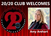 Meet New 20/20 Club Member Amy Arehart!