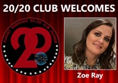 Meet New 20/20 Club Member Zoe Ray!