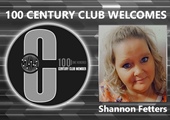 Congratulations to Shannon Fetters for Achieving the 100 Century Club!