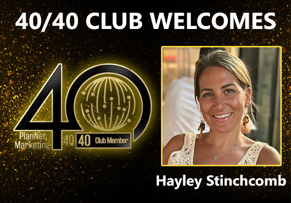 Congratulations to Hayley Stinchcomb for Achieving the 40/40 Club!