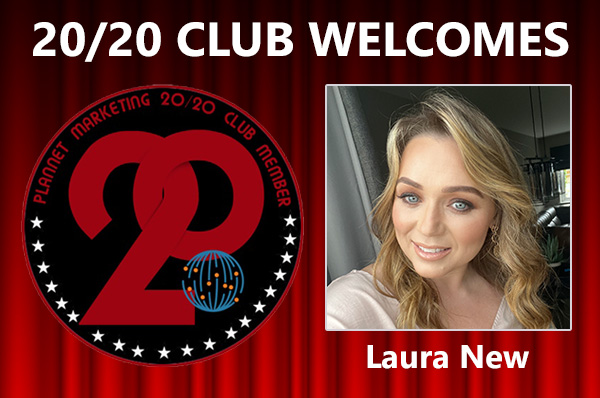 Meet New 20/20 Club Member Laura New!