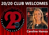 Meet New 20/20 Club Member Caroline Hamza!