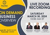 On Demand Business Overview Live Zoom Recording Saturday