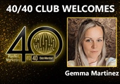 Congratulations to Gemma Martinez for Achieving the 40/40 Club!