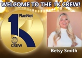 Congratulations to Betsy Smith for Achieving the 1K Crew!