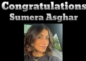 Congratulations to Sumera Asghar for Achieving One-Star Director!