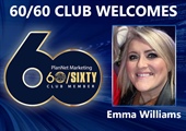 Congratulations to Emma Williams	for Achieving the 60/60 Club!