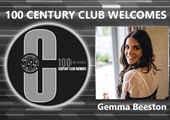 Congratulations to Gemma Beeston for Achieving the 100 Century Club!