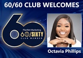 Congratulations to Octavia Phillips for Achieving the 60/60 Club!