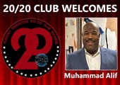 Congratulations to Muhammad Alif for Achieving the 20/20 Club!