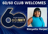 Congratulations to Kimyatta Harper for Achieving the 60/60 Club!