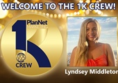Congratulations to Lyndsey Middleton for Achieving the 1K Crew!