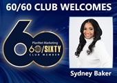 Congratulations to Sydney Baker for Achieving the 60/60 Club!