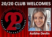 Congratulations to Aoibhe Devlin for Achieving the 20/20 Club!